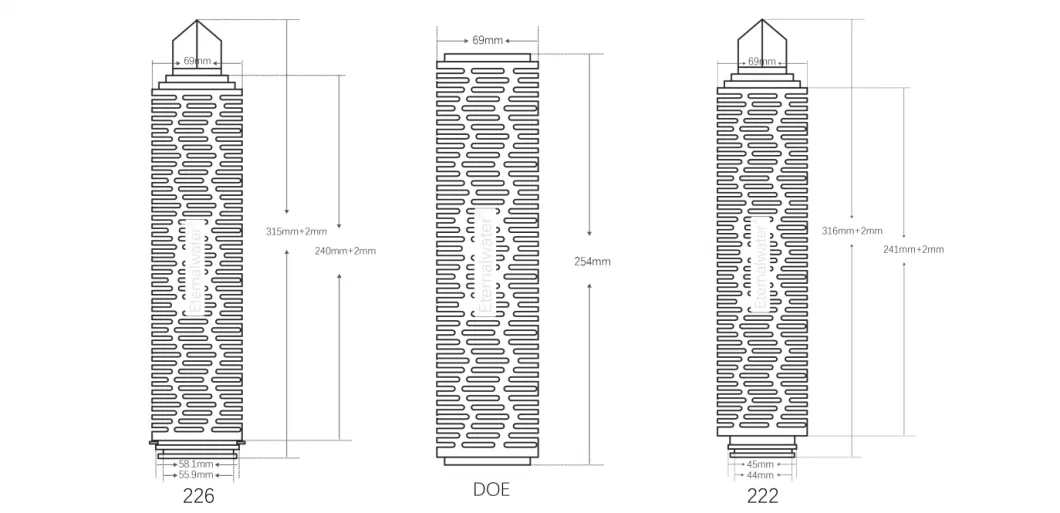 Pes Pleated Cartridge Filters for Pharmaceutical Filtration with DOE